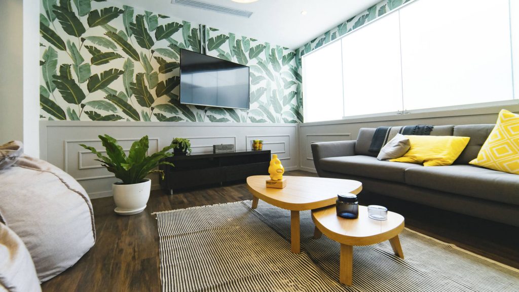 woonkamer met tv
