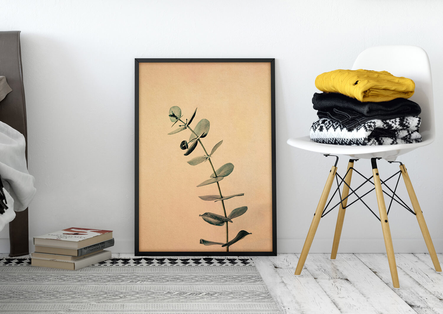eucalyptus botanische wanddecoratie
