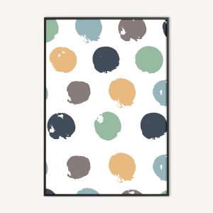 Abstract Patroon Poster - Abstract Dots