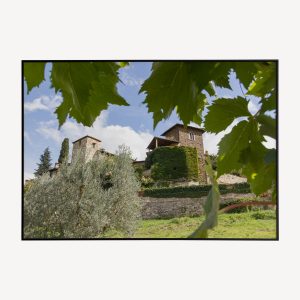 Italiaans Dorp Poster en Canvas Print