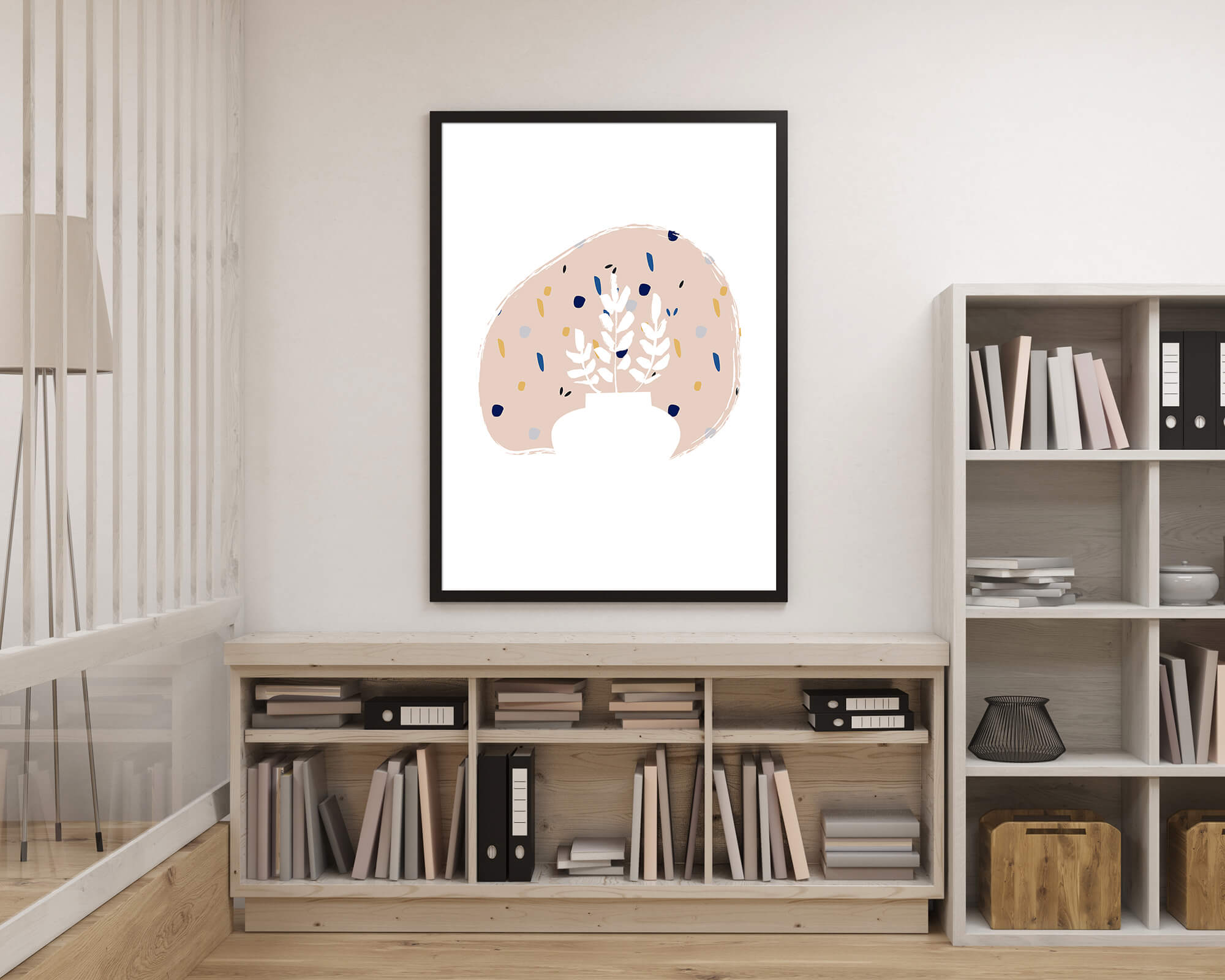 Botanische Wanddecoratie