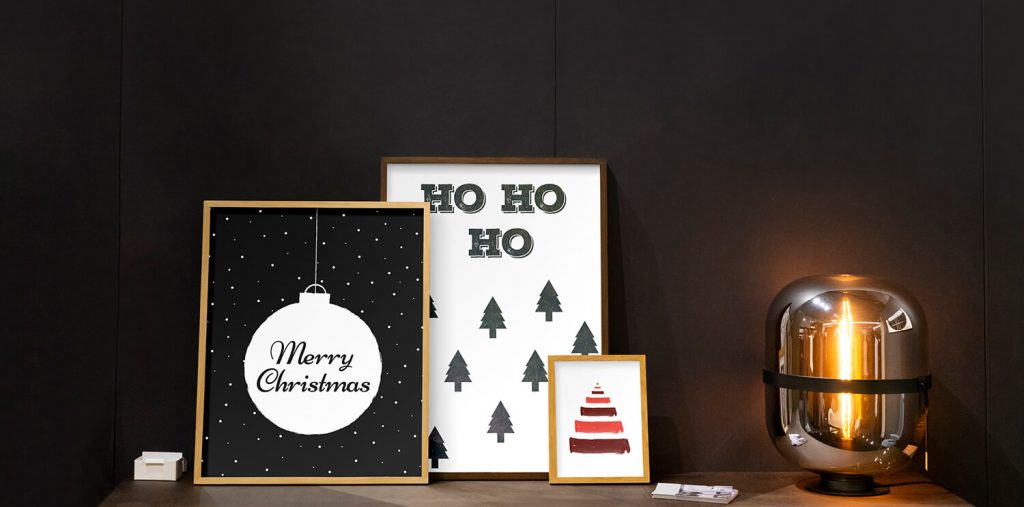 kerst posters en canvas prints