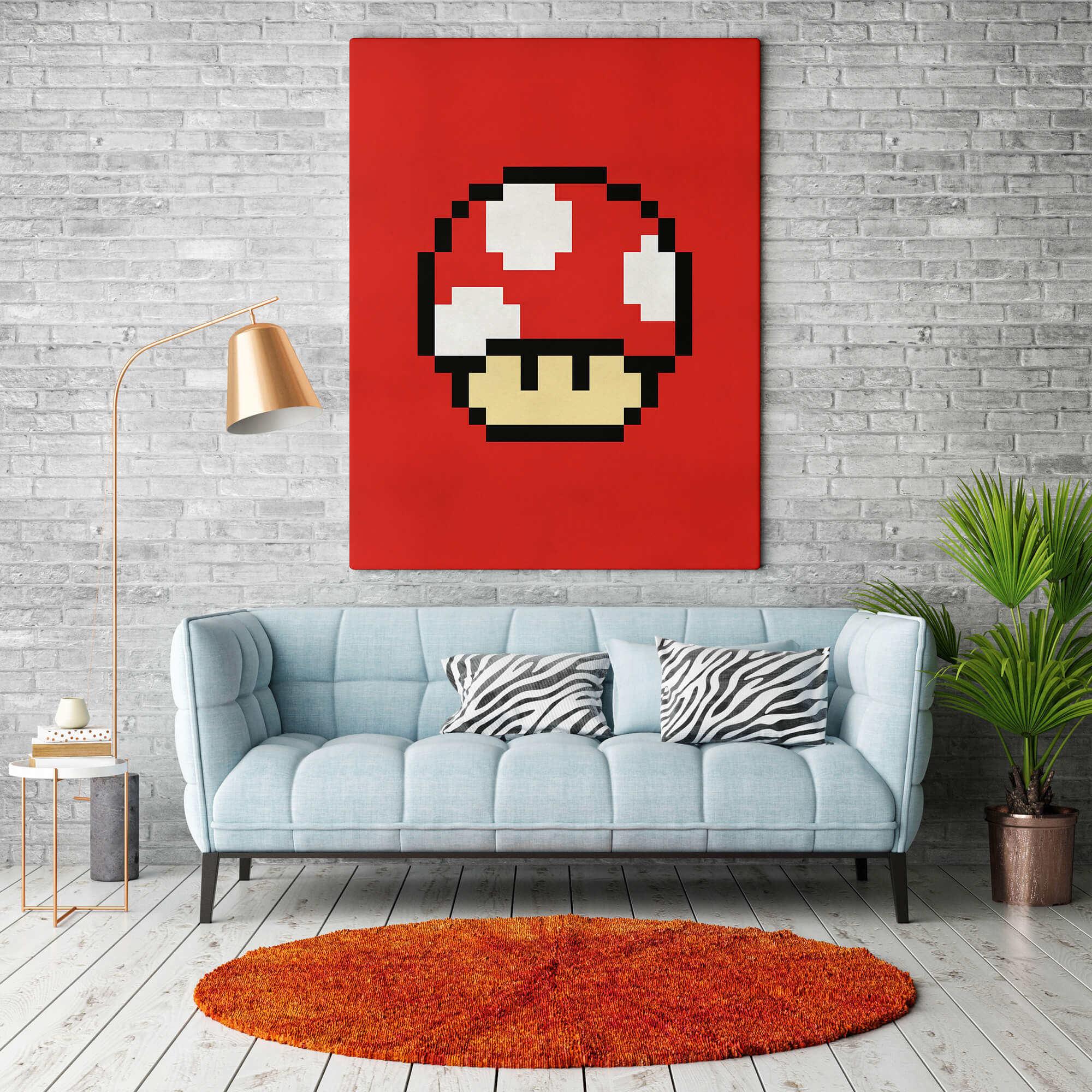 Mushroom uit Nintendo Mario computerspellen