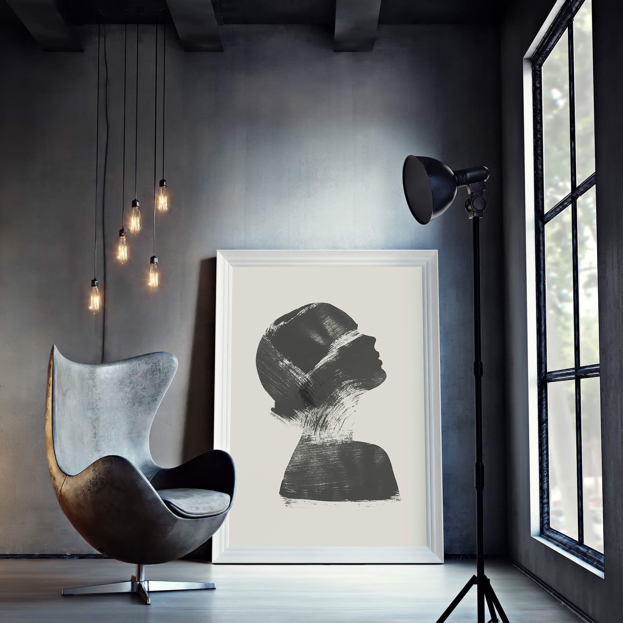 Minimalistische Wanddecoratie van MDRN HOME
