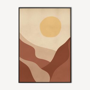 landschap poster